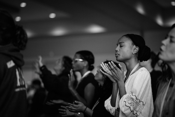 praying
